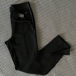 BABATON women’s black suit pants with side zip